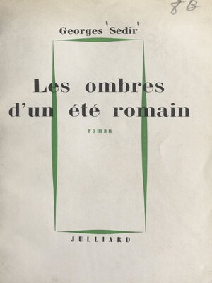 cover image of Les ombres d'un été romain